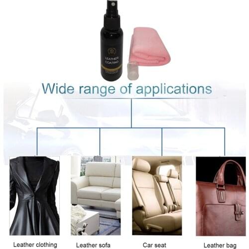 50ml Ceramic car Coating Car Polish Wax Plastic Leather Interior Cleaner Auto Leather Clean Dressing Cleaner Cars Accessories