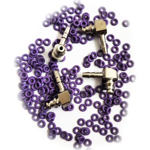 50pcs/set Common Rail Injector Return Oil Backflow Pipe Connector o-ring oring for Bosch 110 Injectors