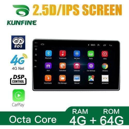 Android 10.0 Octa Core Car DVD GPS Navigation Player Deckless Car Stereo for HYUNDAI H1 2010 -2018 MT Radio