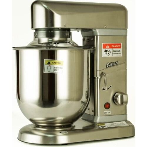 AST-B10S AistanStand Mixer, 5/7/10L Food Mixer, CVT Speed Kitchen Electric Dough Mixer Machine, Tilt-Head Mixer with Dough Hook