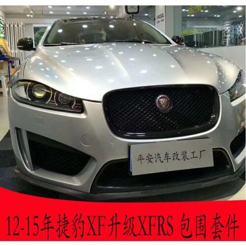 Suitable for Xf Jaguar Xfl Modified Bar Xfrs Sports Surround Kit Bumper Front Bright Black Middle Net Four Out Rear Lip