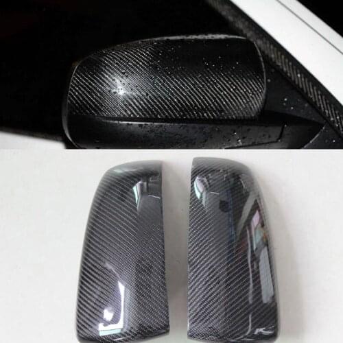 E71 X6 Paste type Carbon Fiber Mirror Cover For BMW E71 X6 Rear Mirror Covers 08-15 Free shipping