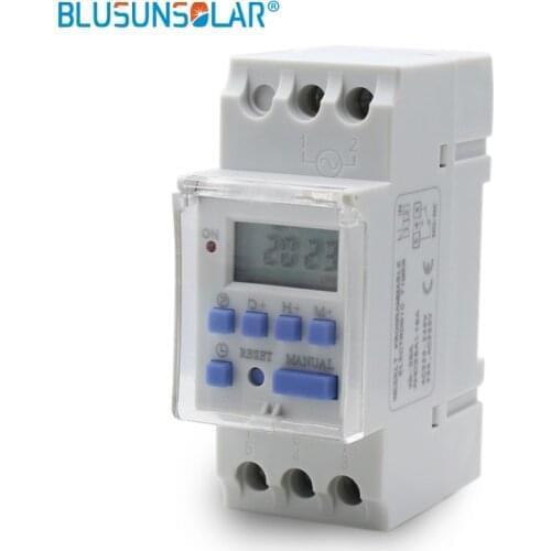 Digital programmable electronic timer AC180V-264V 50/60HZ LCD display on/auto/off disconnct switch