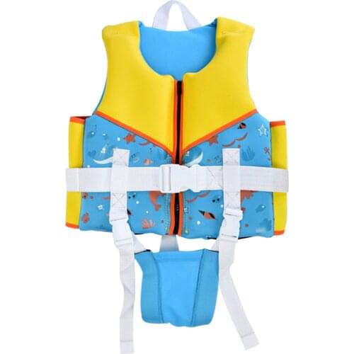 Children Life Vest Kids Swimming Life Jacket Boys Grils Zipper Swim Vest For Water Sports Surfing Swimming Life Vest