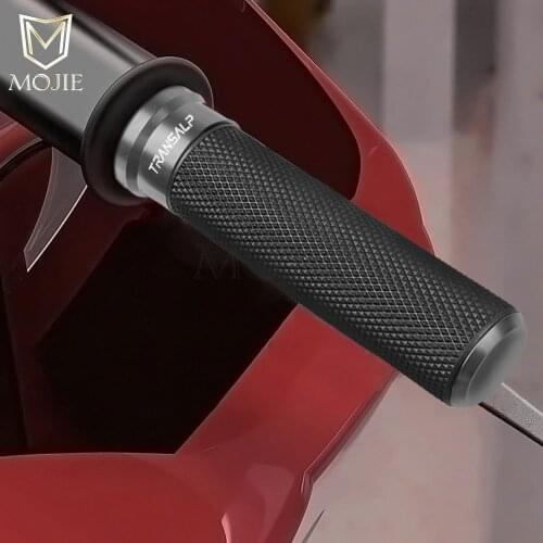 For Honda TRANSALP 600 XL700V 700 XL 650 VY/V1-V7 Transalp 7/8" 22MM Motorcycle Handle Bar Handlebar Grips Scooter Cover End