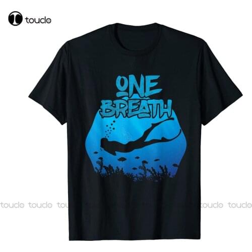 Freediving One Breath Diving Apnoe Ocean Sea T-Shirt teacher shirt