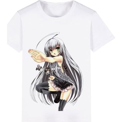 Haiyore! Nyaruko-san Cosplay Costume Adult Kids Child Short Sleeve T-shirt T shirt