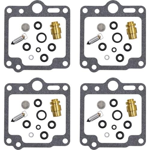 4Sets Motorcycle Parts Carburetor Rebuild Repair Kit For Yamaha XJ700X MAXIM X XJ750 FJ1100 FJ1200 XJ700 XJ FJ 700 750 1100 X