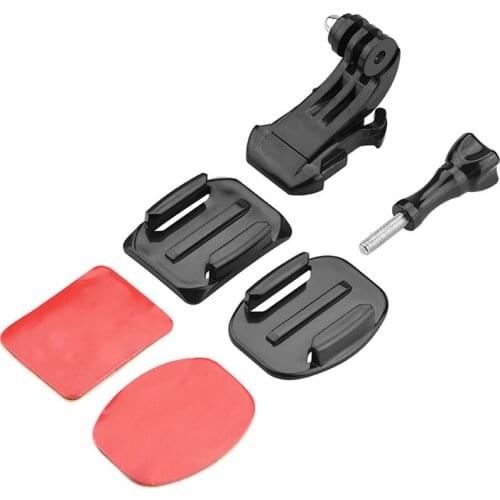 For GoPro hero 9 Helmet Sticking Fixed Base Curved base for Osmo Action Camera Accessories