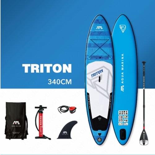 AQUA TRITO 340*81*15cm Surf Board Inflatable Stand Up Paddle Board Full Kit