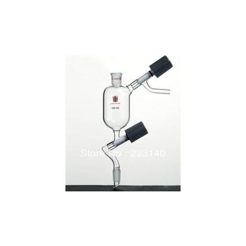 F551060 Funnel, Addition, High Vacuum Valve, Joints:14/20, Capacity:100ml
