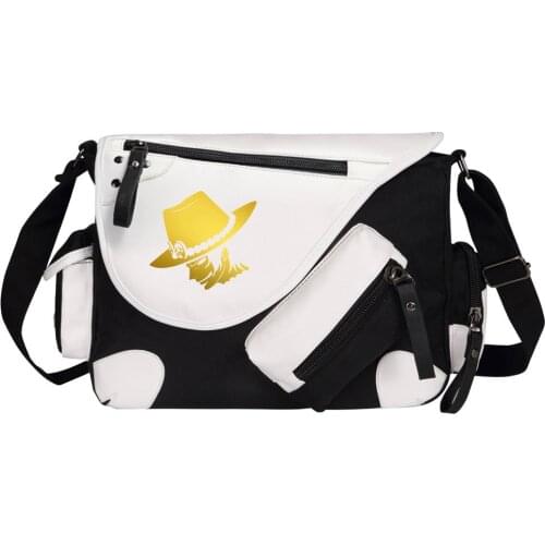 4 Colors Janpanese Anime Gold One Piece Luffy Zoro Nami Usopp Teenager Student Canvas School One Shoulder Bag Leisure Travel