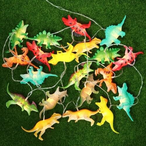 10 20 LED Dinosaur String Light For Kids Christmas Fairy Lights ChildrenS Room Lights Party Gift Decor String Light