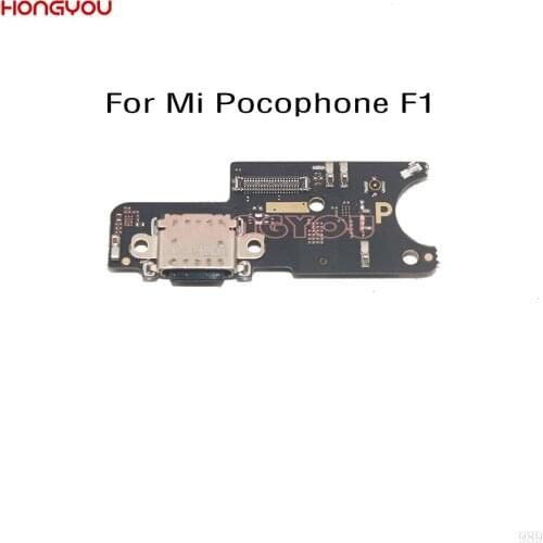 10PCS.Lot For Xiaomi Mi Pocophone F1 mi F1 USB Charge Dock Board Charging Socket Jack Port Plug Connector Flex Cable