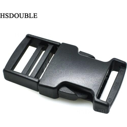 10pcs/pack 1"(25mm) Webbing Plastic Two-Stroke Side Buckle For Tactical Backpack Straps Camping Bags