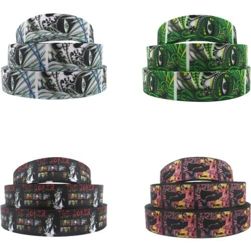 5 yards 1" 25mm Movie Printed Grosgrain Ribbon Party Decoration Wrap DIY Crafts Packing Belt,5Yc1976