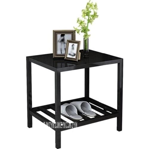 CTG323 Modern Simple lron Hotel Bedside Cupboard Bedroom Nightstand Multifunctional Night Table Household Square Bedside Locker