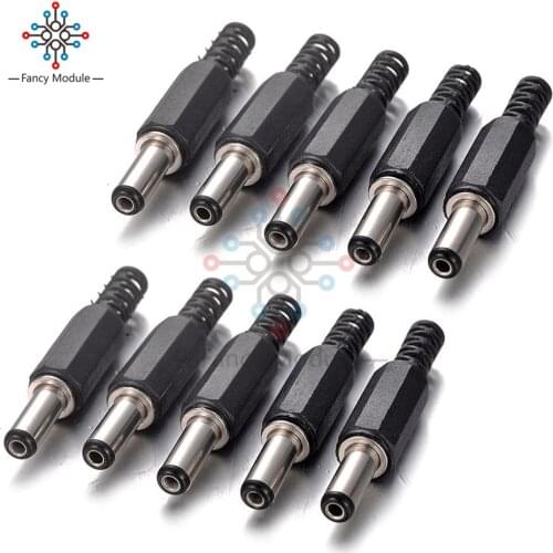 10 Pair 12 V 3 A Power Plug Male Jack Connector & Female Socket Panel DC Power Connector Power Supply Jack Socket