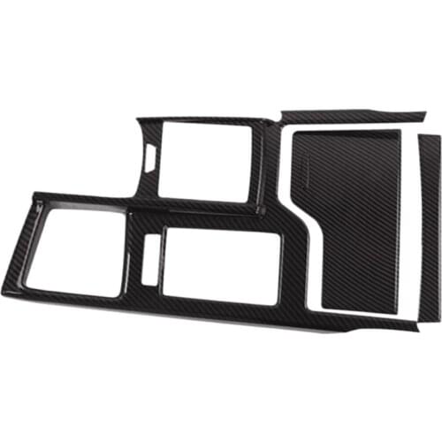 For Lexus ES350 ES300H 2019 2020 2021 Parts of Gear Control Panel Trim Carbon Fiber Frame