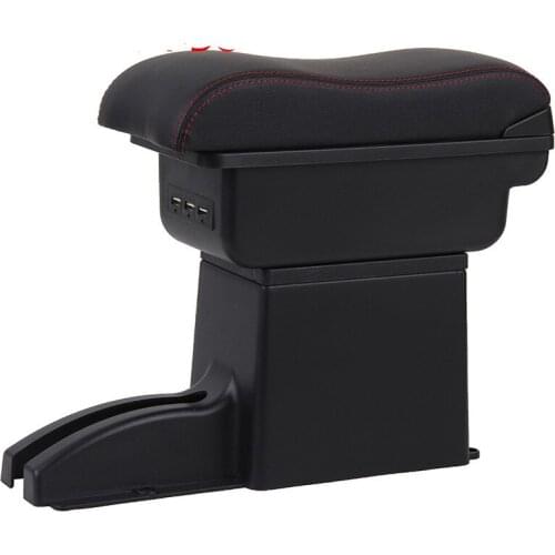 For Lada Granta / Kalina / Datsun Mi-Do On-Do car armrest central console leather storage box ashtray accessories car styling