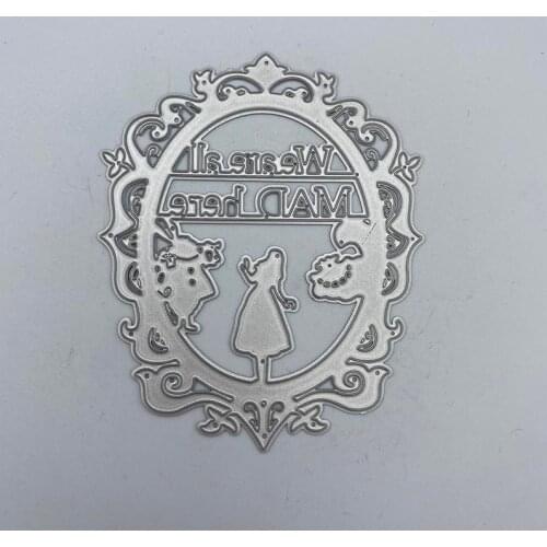 Metal cutting dies Beautiful girl tiger and rabbit DIY Scrapbooking Embossing Paper Cards Making Crafts New 2020 Die