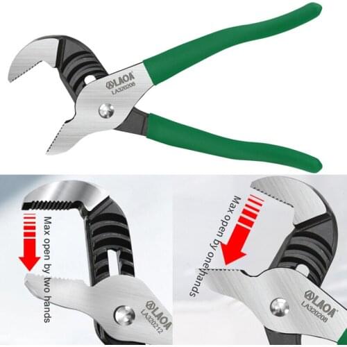 LAOA Multifunctional Pipe Clamp Water Pump 8 Inch / 10 Inch / 12 Inch / 16 Inch CR-V Clamp Locking Clamp Household Manual Tool