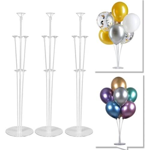 Table Balloon Stand Holder Clear Balloon Stand Kit Reusable Holder Wedding Event Birthday Party Decoration