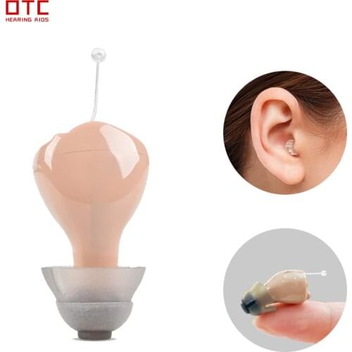 New Best Invisible Digital Hearing Aids 4 channel Hearing Aid CIC Audifonos Hearing Device Hearing Amplifier for Elderly
