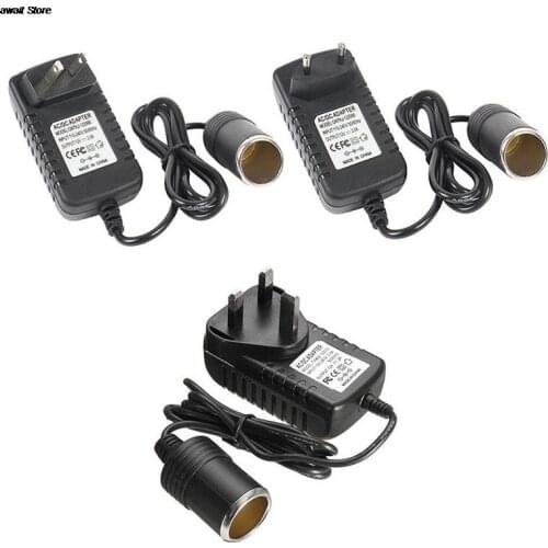 220V to 12V Cigarette Lighter Socket Adapter Converter Parts Portable Car
