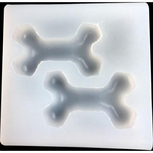 DIY cake mold handmade two bones fondant silicone crystal mold 16006-1