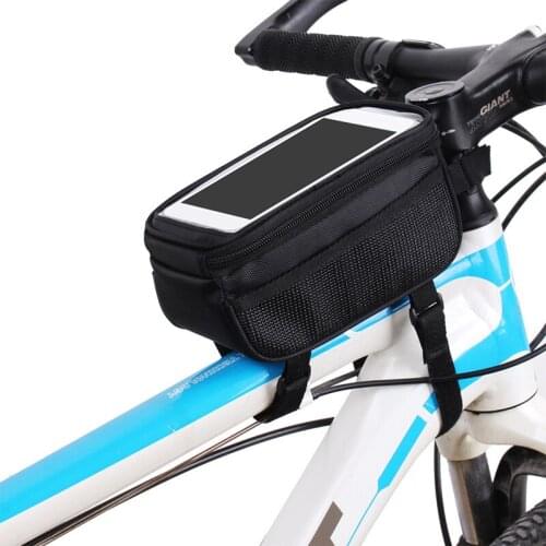 Ultra-light Outdoor Bicycle Bag Rainproof Front Cell Phone holder withTouchscreen Riding Storage bag Cycling Fixture Accessories