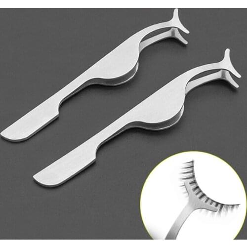 False eyelashes assisting clamp planting and grafting eyelashes assisting device beauty eyelashes tweezers