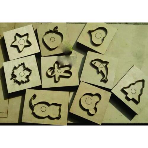 Japan Steel Blade Wooden Die Customized Leather Craft Special Shape Knife Punch Mould Template Handtool SEWING ACCESSORIES