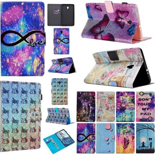 For Samsung Galaxy Tab A 8.0 2017 T380 T385 SM-T380 SM-T385 Coque Case Flip Stand Leather Magnetic Smart Cover Funda Capa Shell