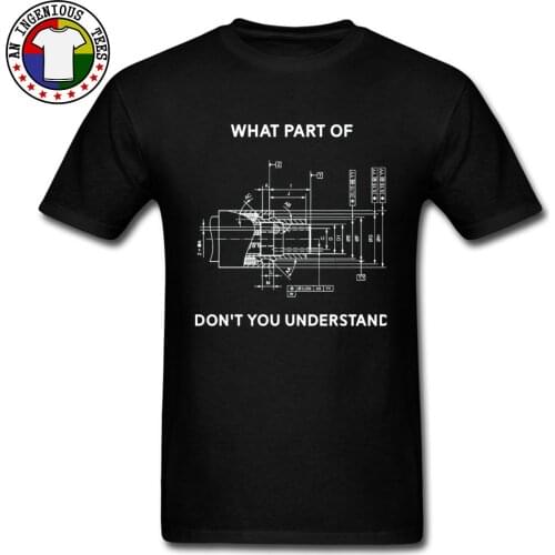 Printed Mechanical Engineering Theory Structure Tshirt Don't You Understand Casual Black Fathers T Shirt Plus Size Fashion Tees