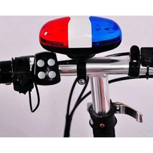Mountain Bike Three-color Horn Electric Bell Bicycle Four-tone Horn Cross-border Riding Equipment Bicycle Electric Bell Bike