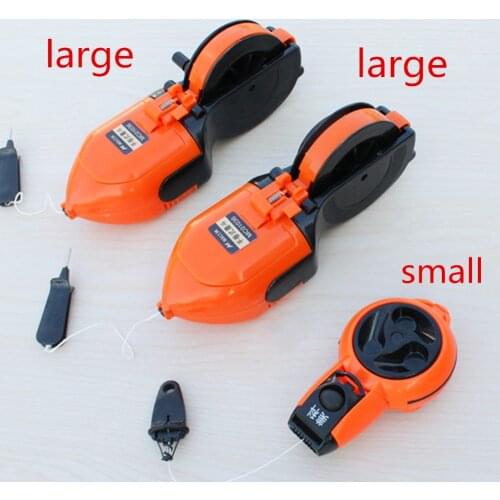 Woodworking Tool Plastic Carpentry Marking Tool Automatic Rewind Ink Line Scriber Manual Chalk Ink Straight-Line Gear 7/15m