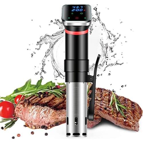 Sous-vide Cooking Appliances Kitchen Slow Cooker Waterproof LCD Touch Immersion Circulator Cooking Devices In Water Home