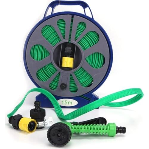K1KA Lightweight Expandable Garden Hose 59inch Has No Kinks Flexibility Ultra-sturdy PVC Fittings and Double Latex Core