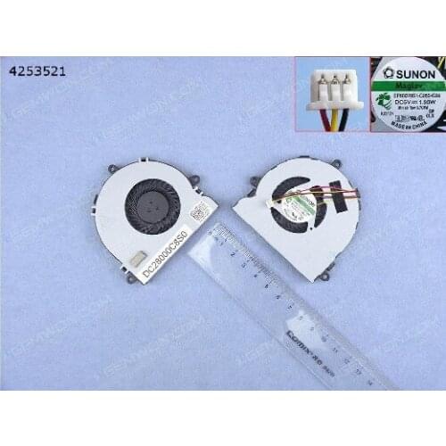 New CPU cooling fan for Dell Inspiron VOSTRO 2521 V2521 15R 3521 3721 5521 5535 5721 laptop fan cooler EF60070S1-C050-G99