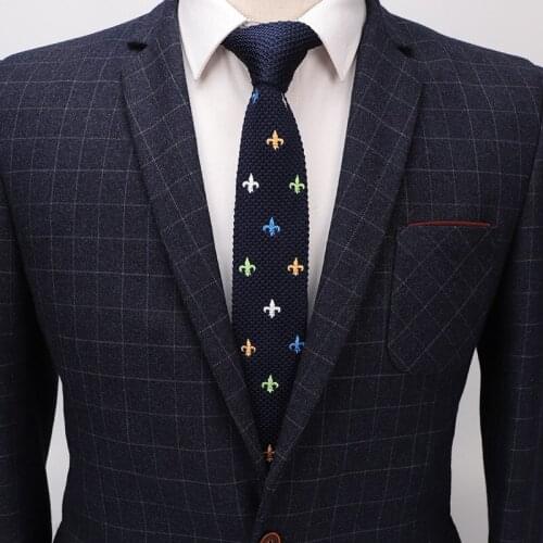 New Fashion Necktie Elegant Gentleman Ties Wedding Birthday Party Ties Yarn Gravata Slim Arrow Tie for Man Gifts Neck Tie