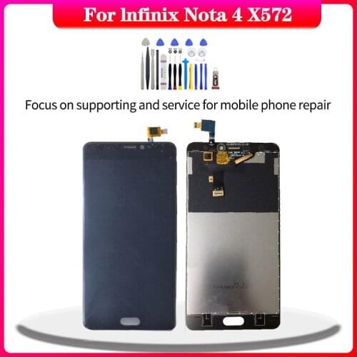 Original Display For Infinix Nota 4 X572 lcd Touch Screen Digitizer Assembly For Nota 4 X572 lcd Replacement
