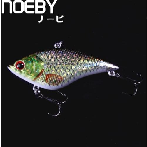 NOEBY Rattlins Fishing Lure 70mm 15g Rattling VIB Sinking Wobblers for Pike Swimbaits 9058 Hard Bait Winter Fishing Lures