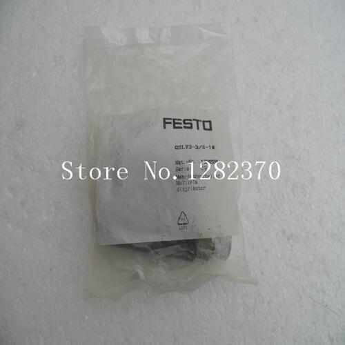 [SA] New original authentic special sales FESTO gas fitting QSLV3-3 / 8-10 spot 153228 --5pcs/lot