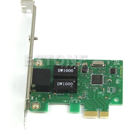 Gigabit Ethernet LAN PCI Express PCI-e Controller Network Card New