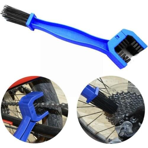 Motorcycle Chain Brush Bicycle Gear Chain Maintenance Brush Tool Dirt Clean Cleaning Universal Motorcycle Dirt M6Q6