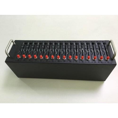 Wavecom Q24plus 16 Ports GSM GPRS Modem Pool With USB Interface Quadband Bulk sms modem Recharge system USSD STK IMEI changebale