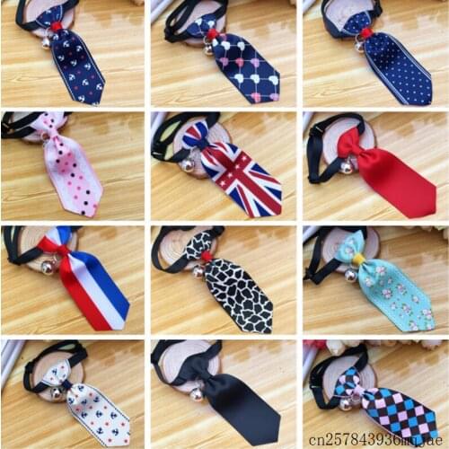 100pcs Pet Puppy Cat Ties Adjustable Dog Ties Dog Grooming Pet Supplies