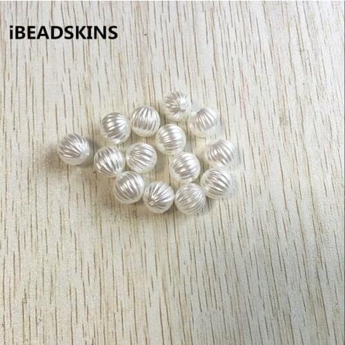 12mm 500pcs/lot white color Acrylic Imitation pearl pumpkin shape Beads for Jewelry DIY #4392 (Design as shown)
