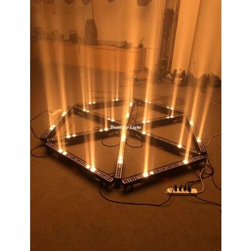 12pcs/lot 14x3w led rgb bar wall washer light indoor bar led lyre strobe pixel beam lyre wash